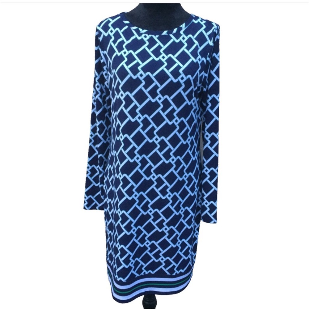 Michael Michael Kors Geometric Patterened Shift Dress
